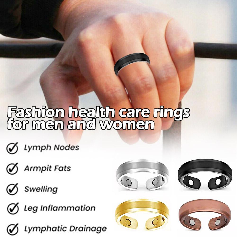 Magnetic Therapy Rings Women Men Fashion Slimming Fat Burning.