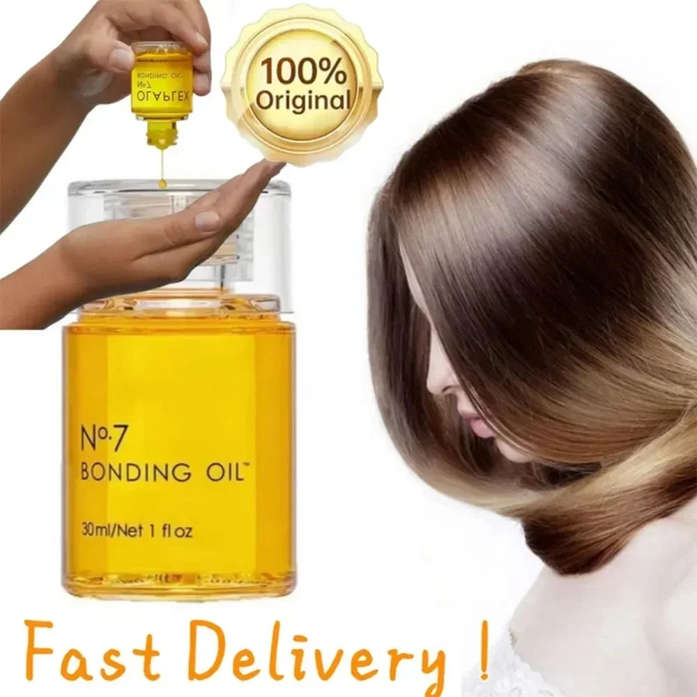 Bonding oil, Hair treatment, Hair care set, Hair oil set, 30ml bottles, Hair repair oil, Frizz control, Shine enhancement, Nourishing hair oil, Silky hair, Hair hydration, Hair serum, Hair conditioning oil, Gift box, Luxury hair care,