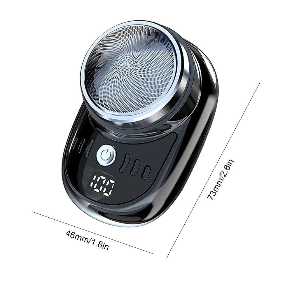 Mini Electric Travel Shaver for Men.