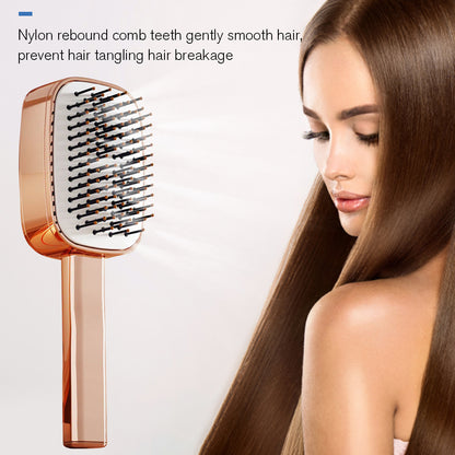 Self Cleaning Hair Brush for Women Cleaning.