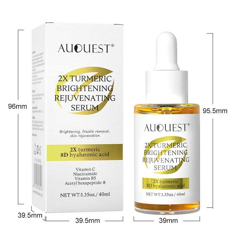 Vitamin C Face Serum with Hyaluronic Acid, Collagen, and Turmeric.