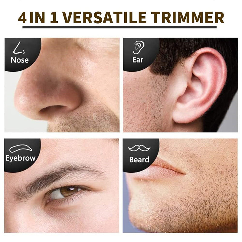 4-in-1 Rechargeable Nose Trimmer and Beard.