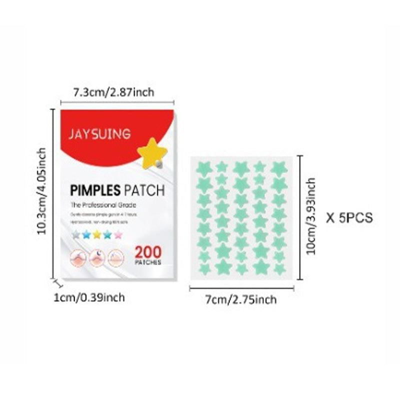 200 Pcs Waterproof Acne Treatment Patches.