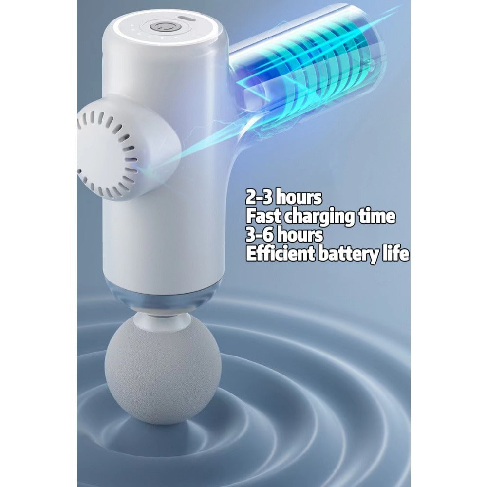 Advanced Gun Mini Massager Power Charging.