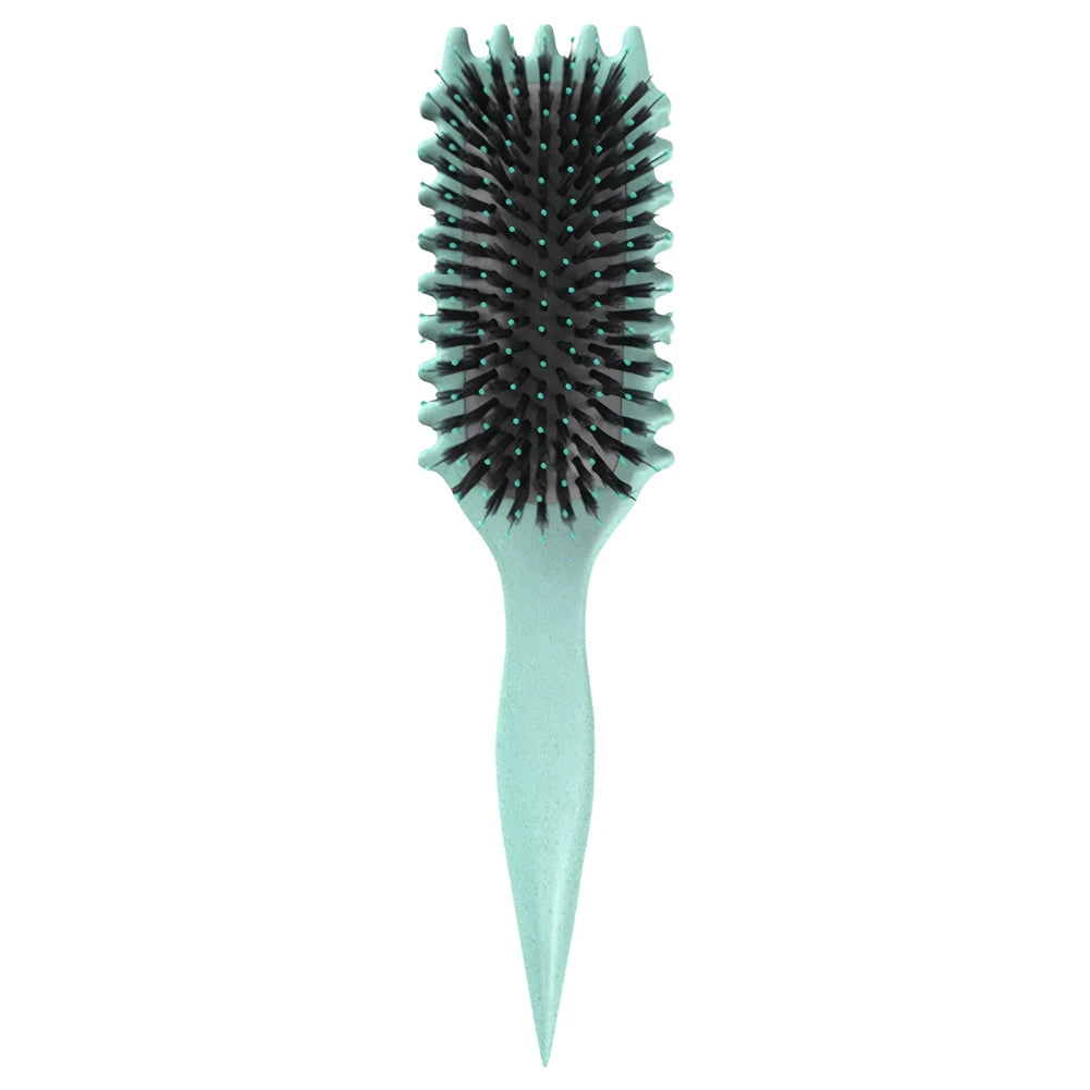 Curls Styling Brush Bristle Detangling Hair.