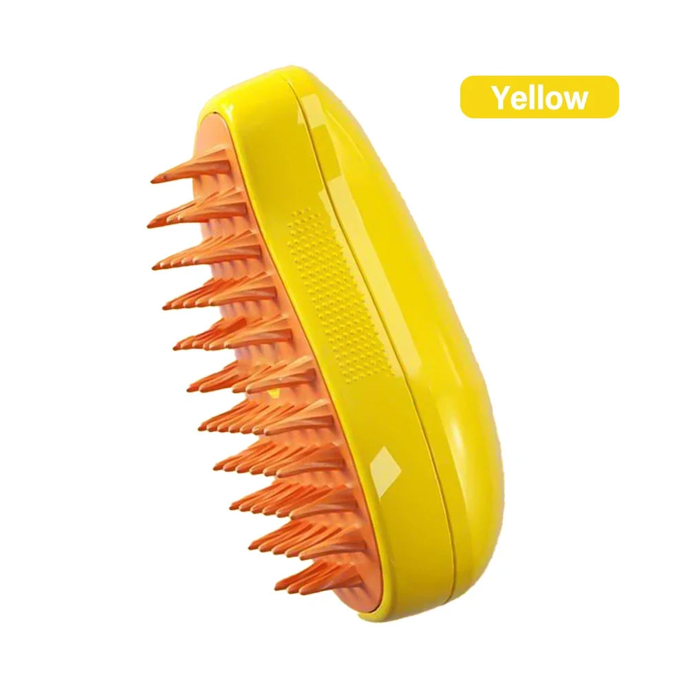 Steam Dog Hair Brush Electric Spray Cat Hair Brush 3in1 Dog Hair Steam Brush Cat Dog Cleaning Massage Beauty Comb Hair Brush