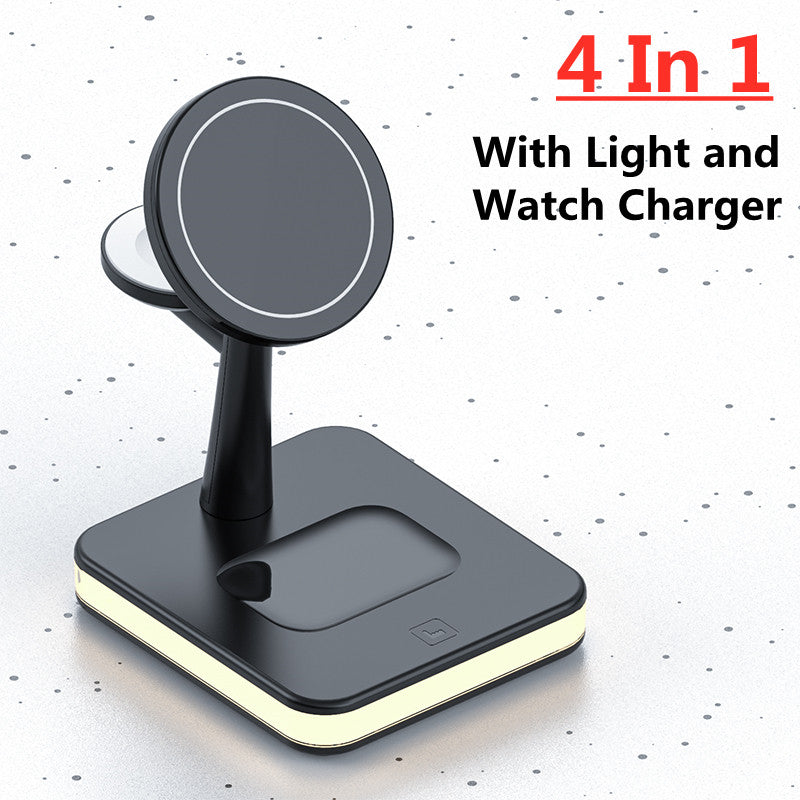 3-in-1 Magnetic Wireless Charger Stand For iPhone.