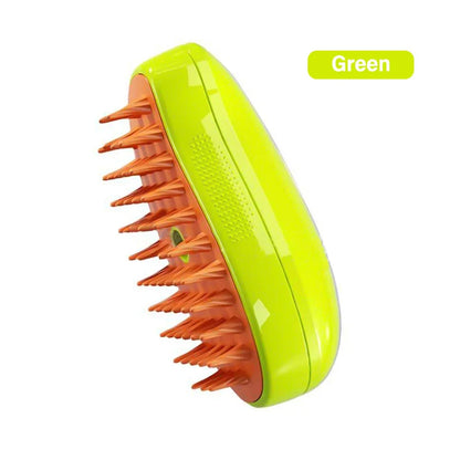 Steam Dog Hair Brush Electric Spray.