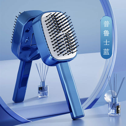 Self Cleaning Hair Brush for Women Cleaning.