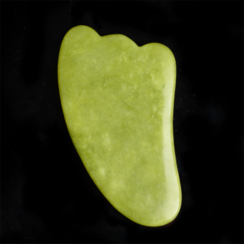 Natural Jade Stone Scraping Gua Sha Board Massager Face SPA Guasha Acupuncture Skin Beauty Facial Care Massage Tools