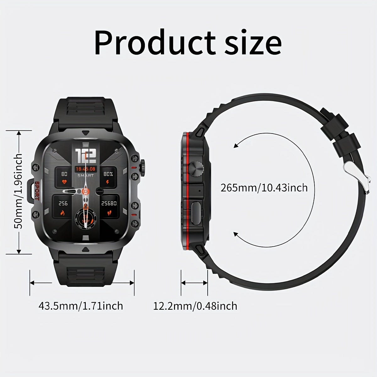 Men's Smart Watch - ET50186.