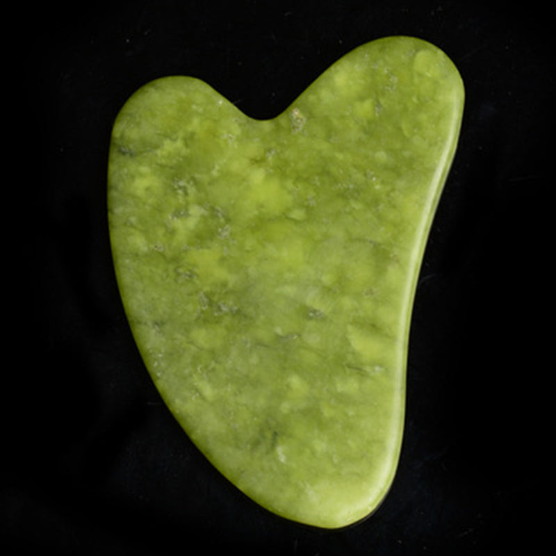 Natural Jade Stone Scraping Gua Sha Board Massager Face SPA Guasha Acupuncture Skin Beauty Facial Care Massage Tools