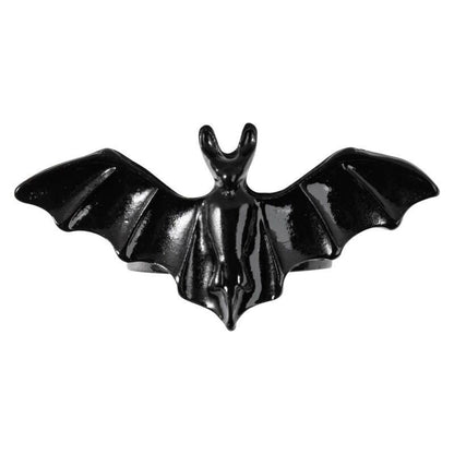 Punk Style Ring Animal Dragon Bat Shape Opening Rings Adjustable Alloy Temperament Male Jewelry Gift Direct Sales Hot