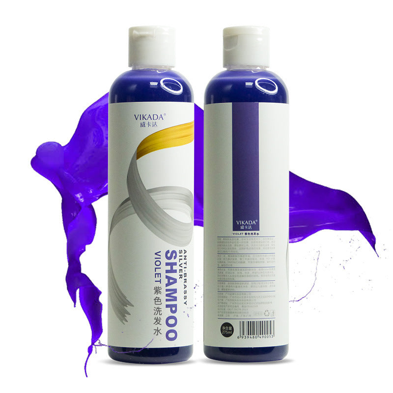 Purple Shampoo Linen Bleaching Hair Correction.