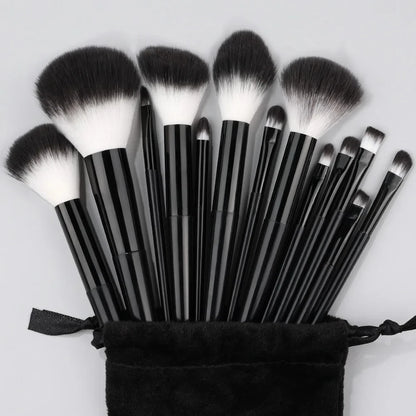 13PCS Soft Fluffy Makeup Brushes Set Premium Eye Shadow Foundation Women Cosmetic Brush Eyeshadow Blush Beauty Make Up Tools