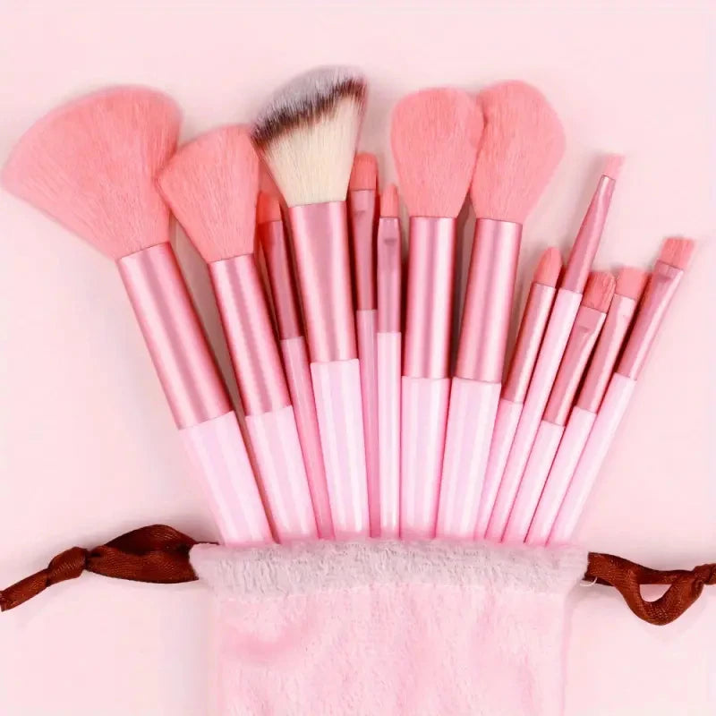 13PCS Soft Fluffy Makeup Brushes Set Premium Eye Shadow Foundation Women Cosmetic Brush Eyeshadow Blush Beauty Make Up Tools