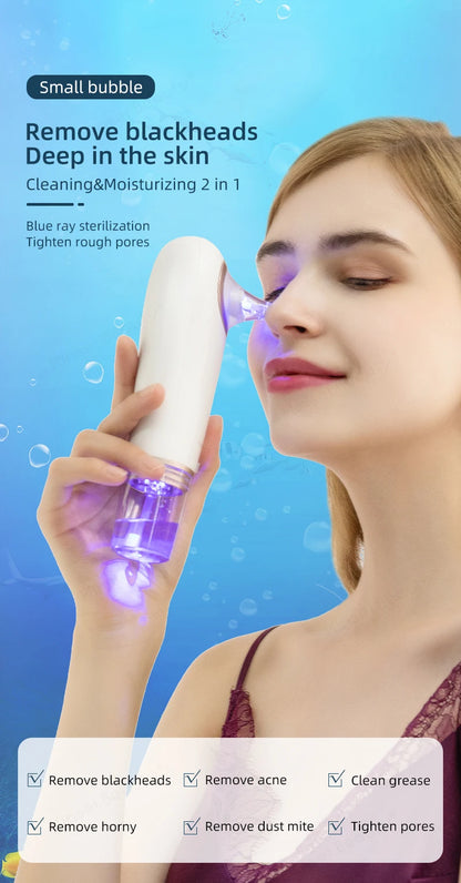 Electric Face Cleaner Blackhead Remover.