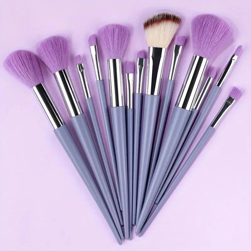 13PCS Soft Fluffy Makeup Brushes Set Premium Eye Shadow Foundation Women Cosmetic Brush Eyeshadow Blush Beauty Make Up Tools