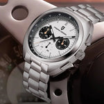 PAGANI DESIGN 2024 New Panda Dial Men's Luxury Quartz Watch.