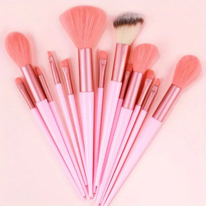 13PCS Soft Fluffy Makeup Brushes Set Premium Eye Shadow Foundation Women Cosmetic Brush Eyeshadow Blush Beauty Make Up Tools