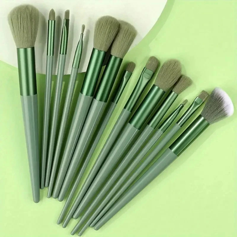 13PCS Soft Fluffy Makeup Brushes Set Premium Eye Shadow Foundation Women Cosmetic Brush Eyeshadow Blush Beauty Make Up Tools