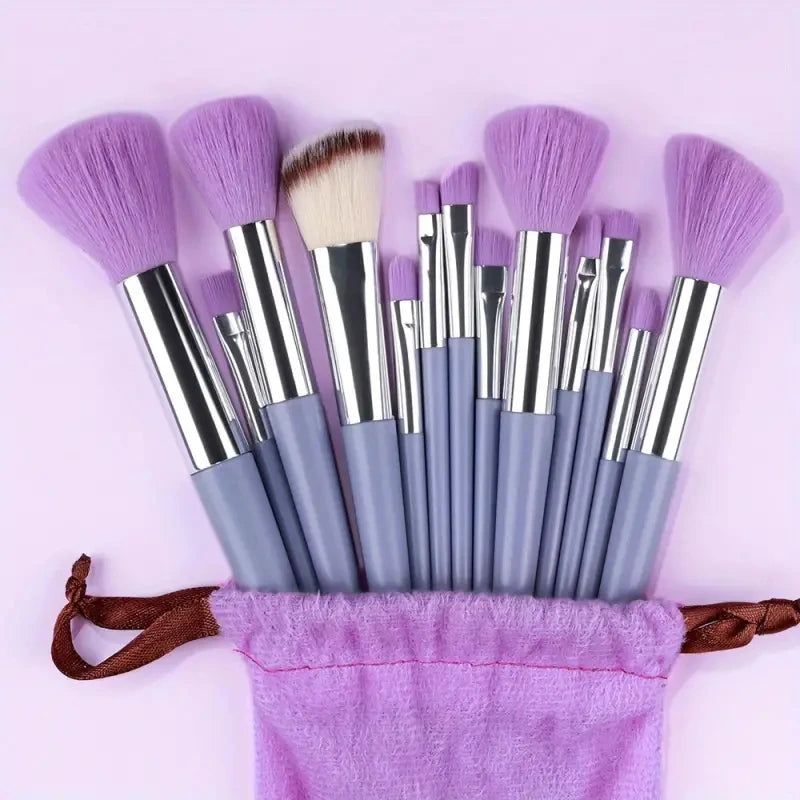 13PCS Soft Fluffy Makeup Brushes Set Premium Eye Shadow Foundation Women Cosmetic Brush Eyeshadow Blush Beauty Make Up Tools