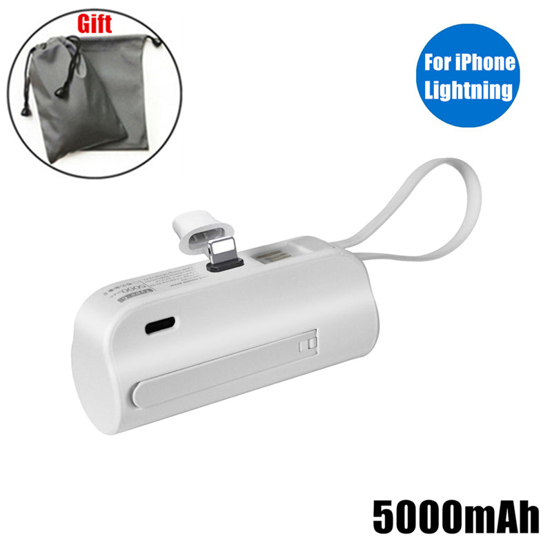 Mini Power Bank Charging External Battery.