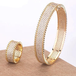 jewelry Fashion  bracelet copper micro-inlaid AAA zircon.