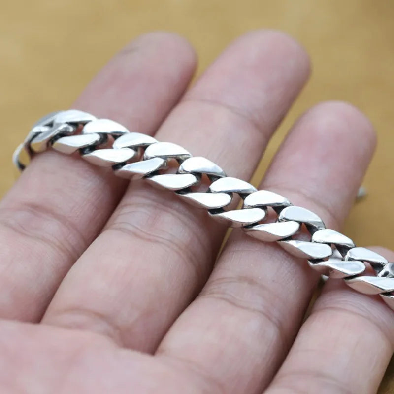 Silver Jewelry Fashion Style Men and Women Bracelet