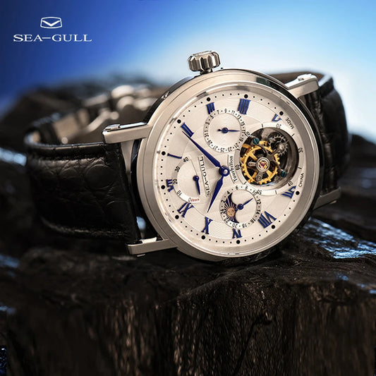 Seagull Tourbillon Watch Moon Phase Watch