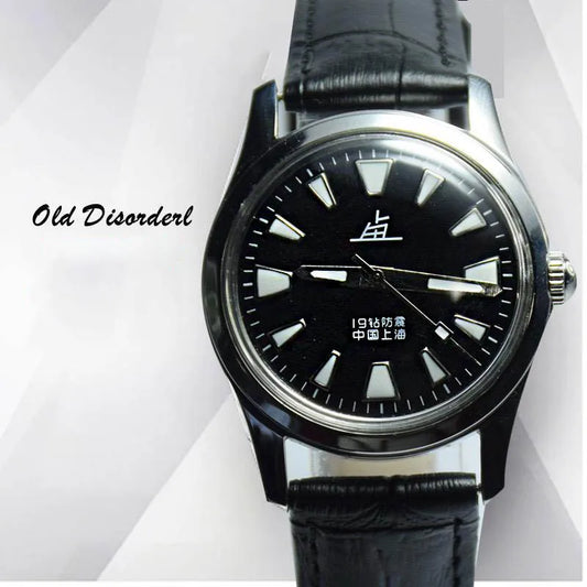 Classic Genuine Shanghai Men's Mechanical Watch.