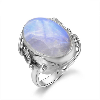 FRANK Natural Moonstone rings