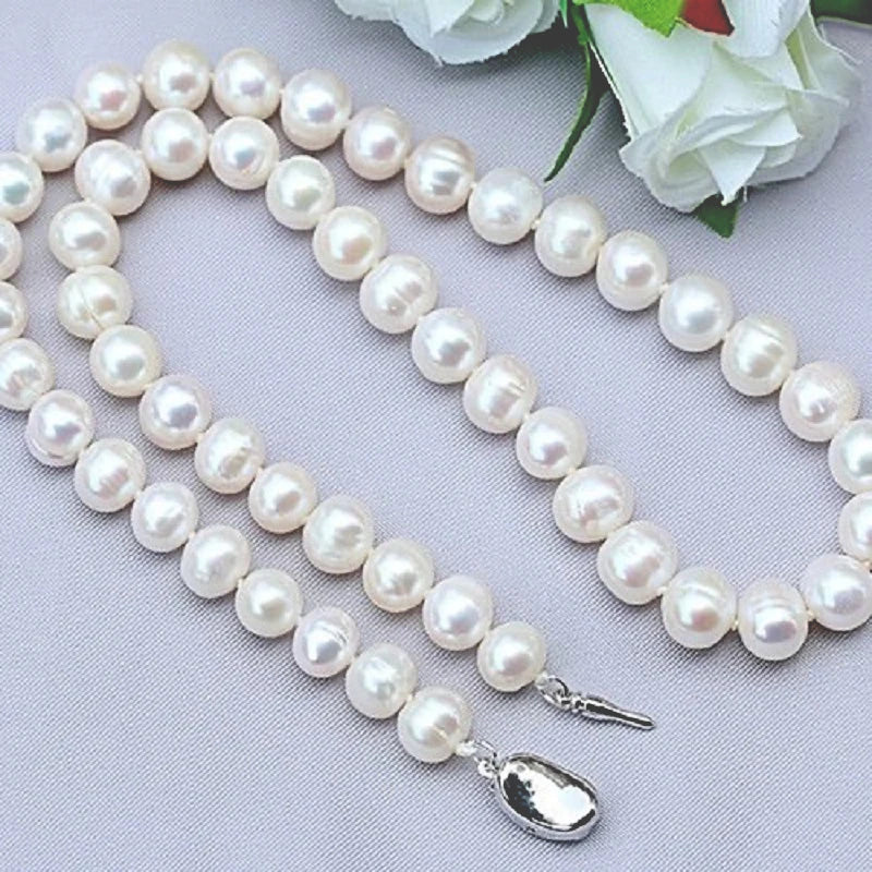 Elegant natural pearl jewelry collection.