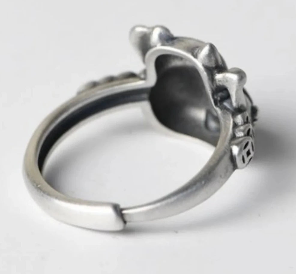 Silver Rings for Women Opening Adjustable Wealth.