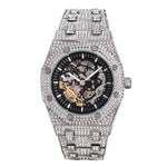 Iced Out AAA Diamond Watch Men Luminous Gear.