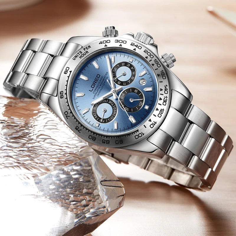 LOREO Mechanical Luxury Waterproof Men Watches.