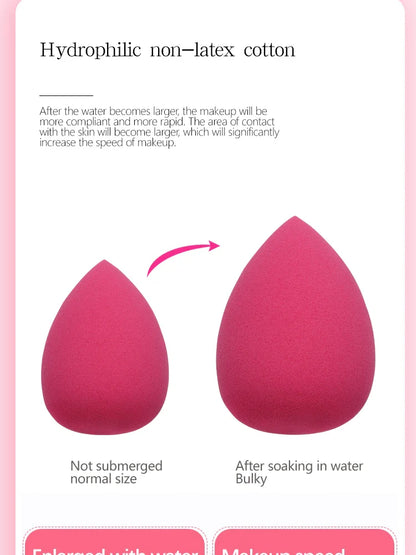 1 pc Makeup Sponge Water-drop Shape Foundation Concealer