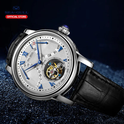 Seagull Men Watch Manual Tourbillon Mechanical.