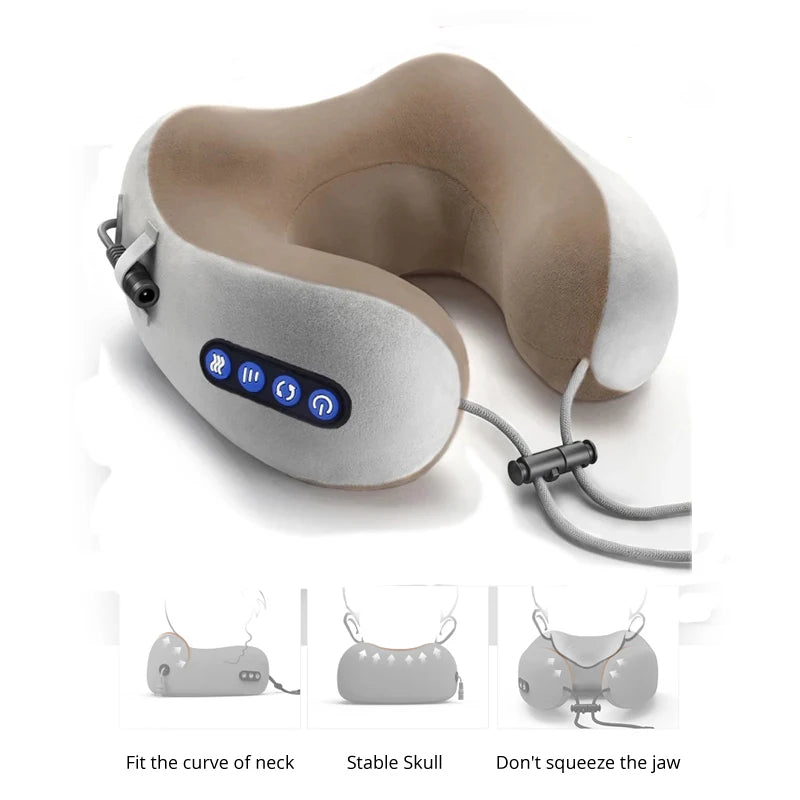 Multifunctional Portable U Shaped Electric Neck Massager.