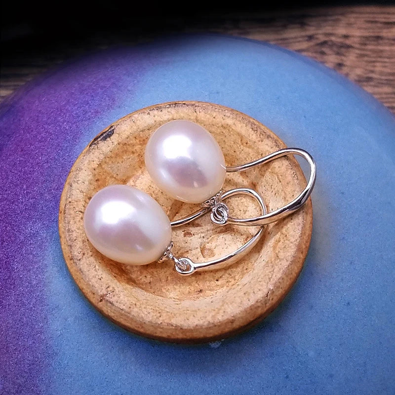 2020 Fashion Pearl Earrings - Natural Freshwater.