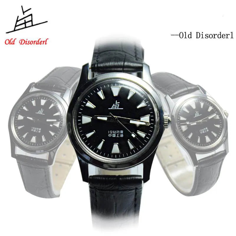 Classic Genuine Shanghai Men's Mechanical Watch.