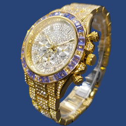 Luxury Gold Watch Waterproof Stainless Steel.