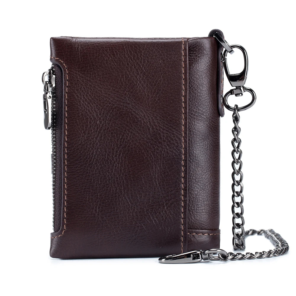 New Genuine Leather Men Wallet