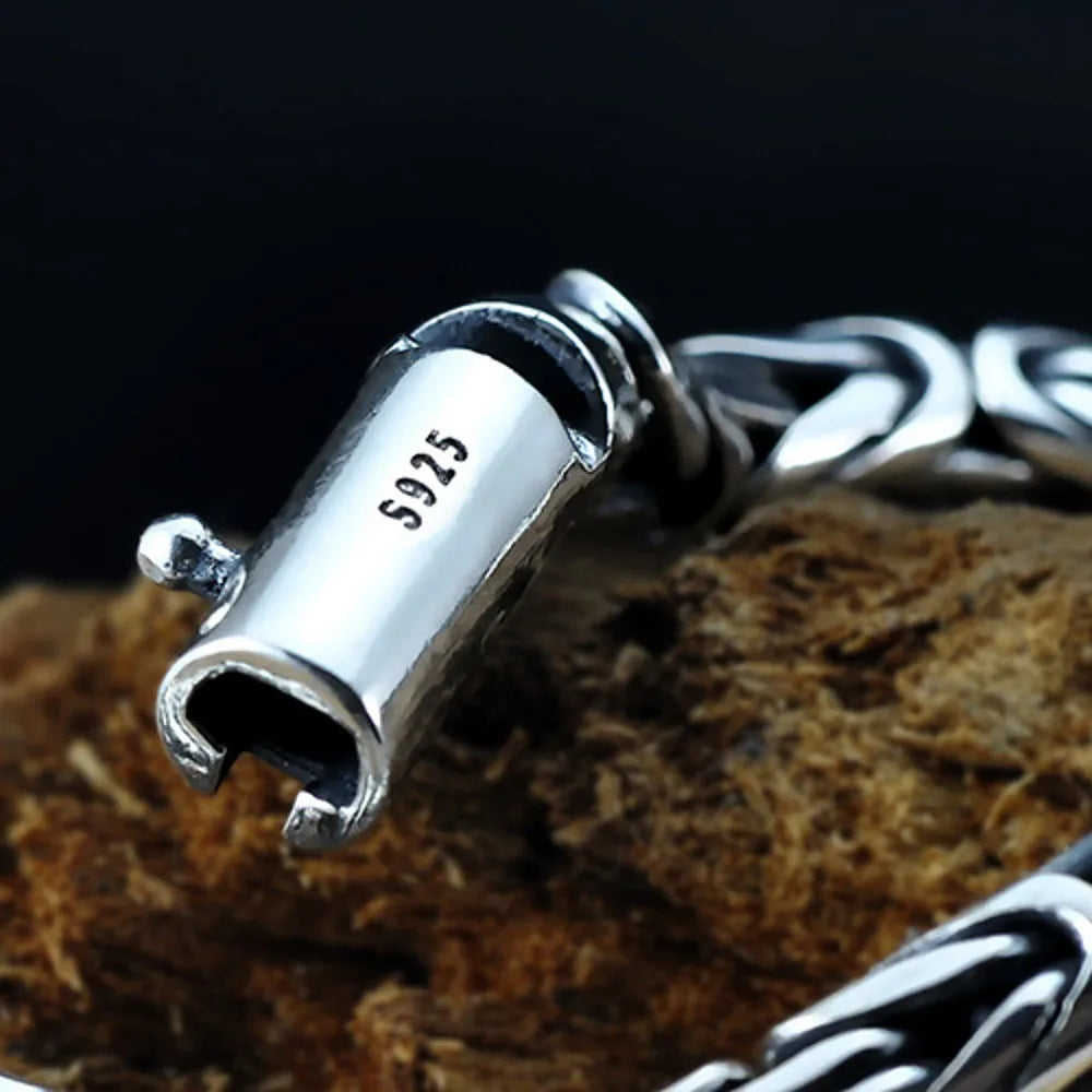 Pure Silver Bracelet for Woman and Man Handmade