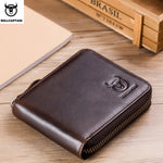 Leather Men's Wallet Brand Wallet .