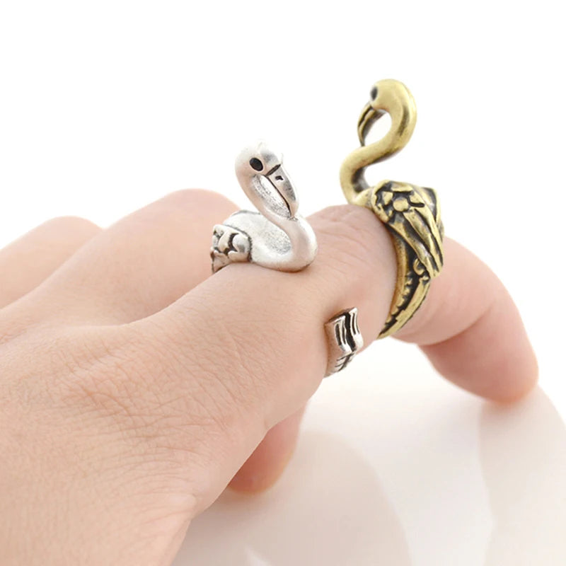 Handmade Rings – Giraffe, Deer, Goat, Horse.