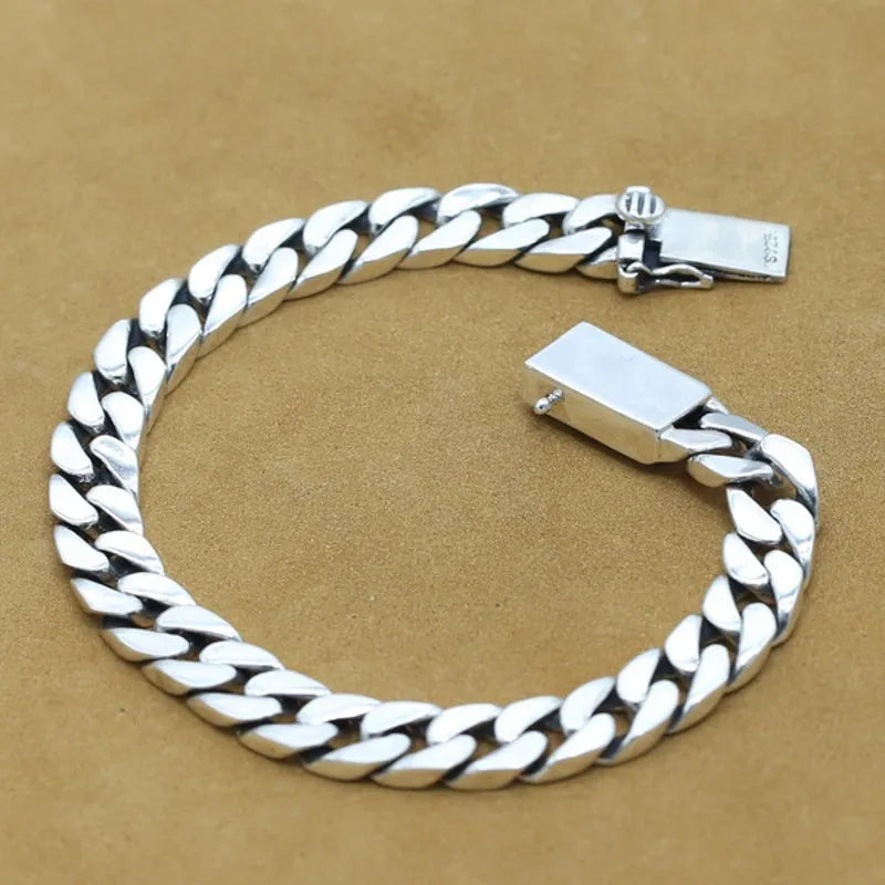 Silver Jewelry Fashion Style Men and Women Bracelet