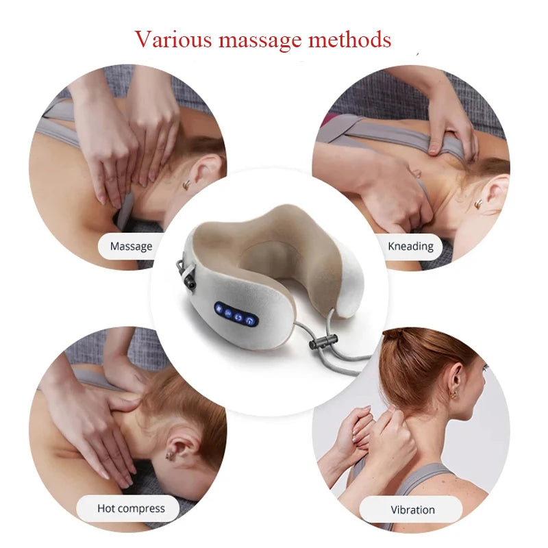 Multifunctional Portable U Shaped Electric Neck Massager.