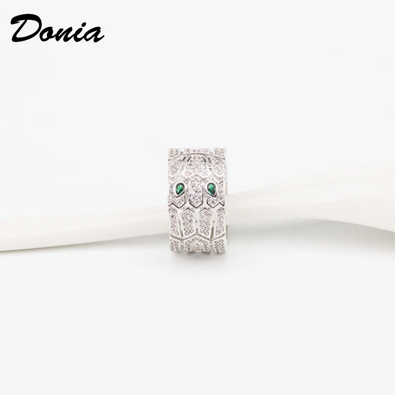 Donia Jewelry Snake Animal Bracelet Men&