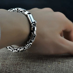 Pure Silver Bracelet for Woman and Man Handmade